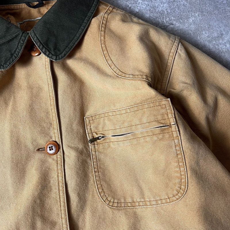 90s LLBean コットン ハンティング ジャケット L / 90年代