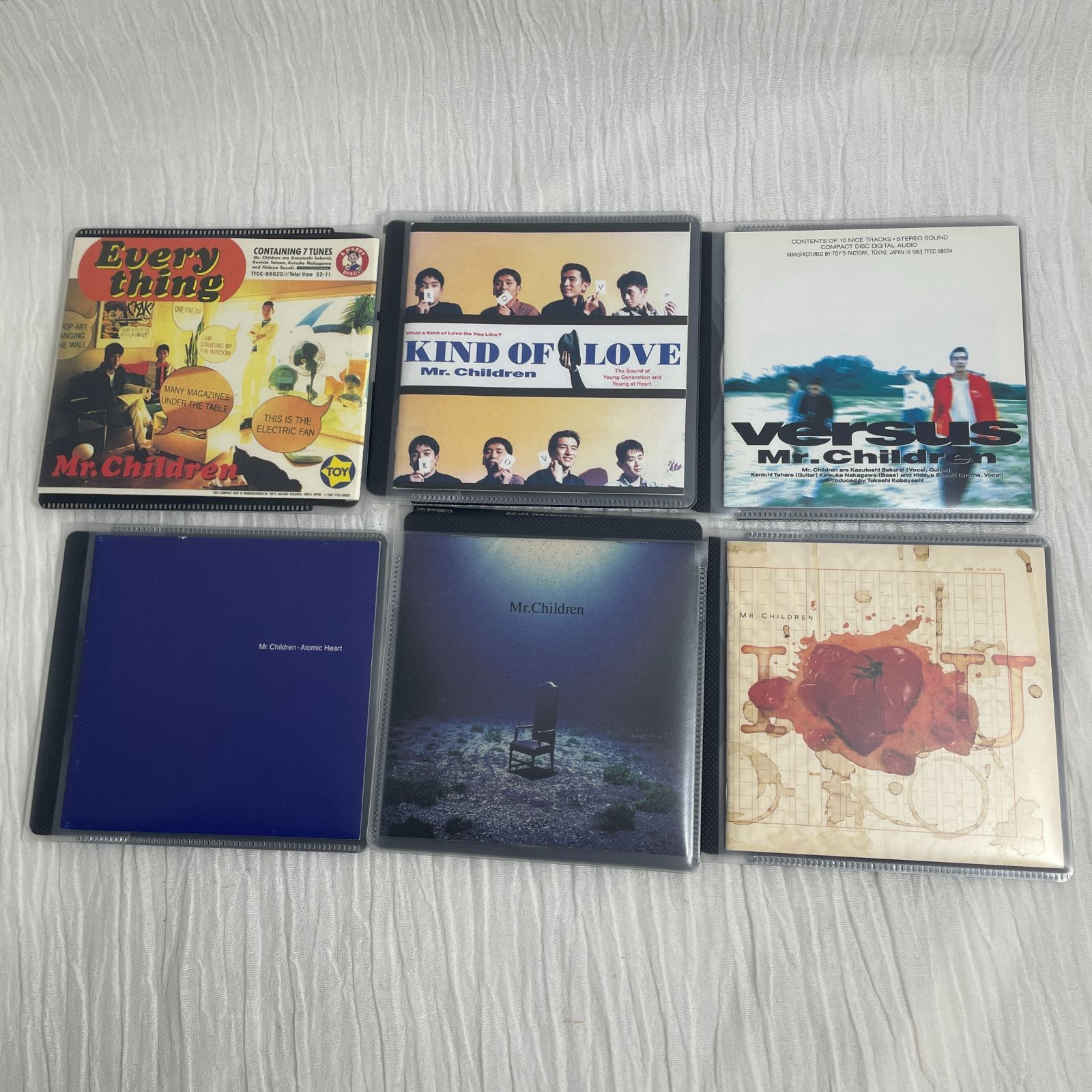 Mr.Children｜お買い得・特別奉仕品！アルバム6点セット!!（中古CD）