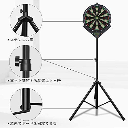 ダーツスタンド 自立式 簡単に組立 ダーツホルダー付属