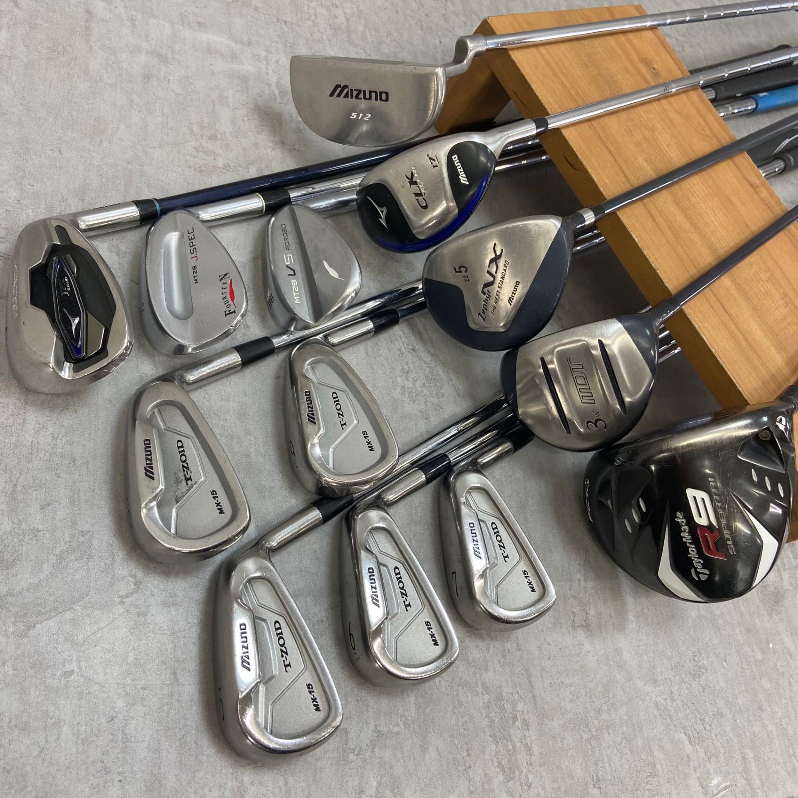 TaylorMade テーラーメイド MIZUNO ミズノ メンズゴルフ13本