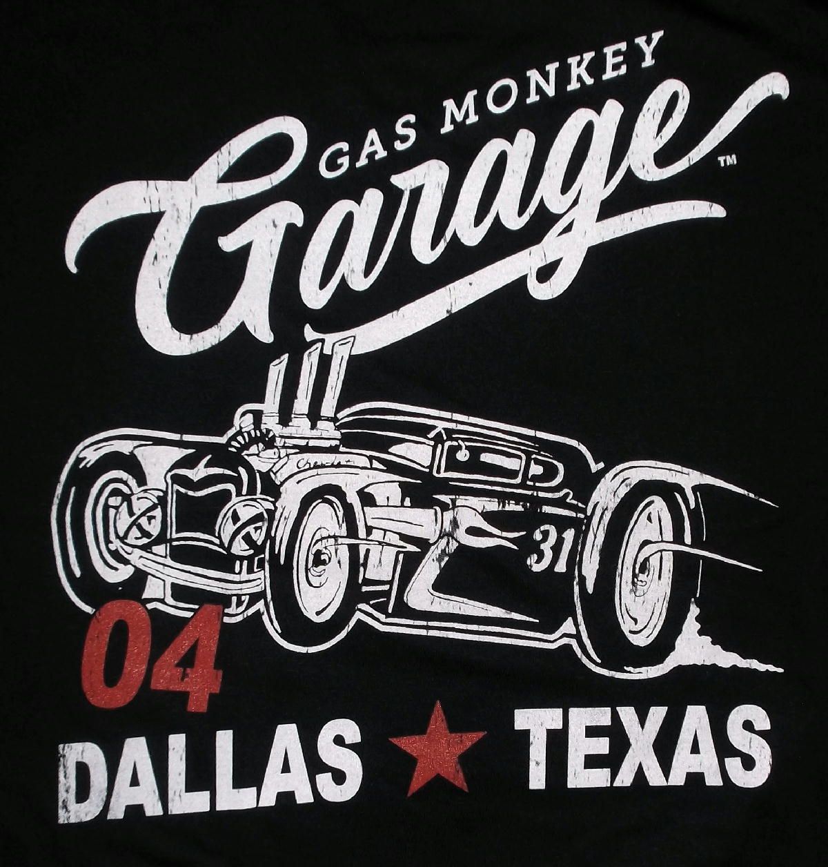 ガス モンキー ガレージ Tシャツ Gas Monkey Garage RACER 正規品 アメ