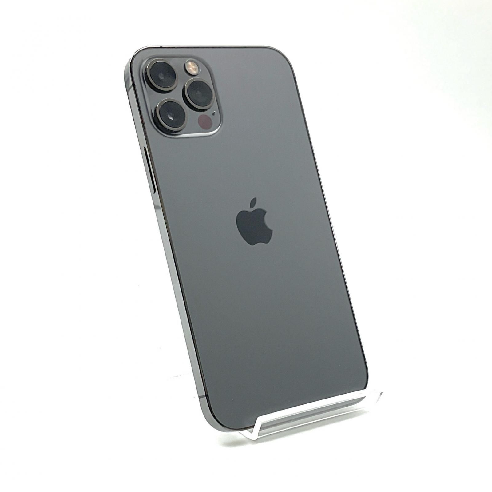 【全額返金保証】【最速発送】Apple iPhone 12 Pro 256GB グラファイト au 動作確認済 77%