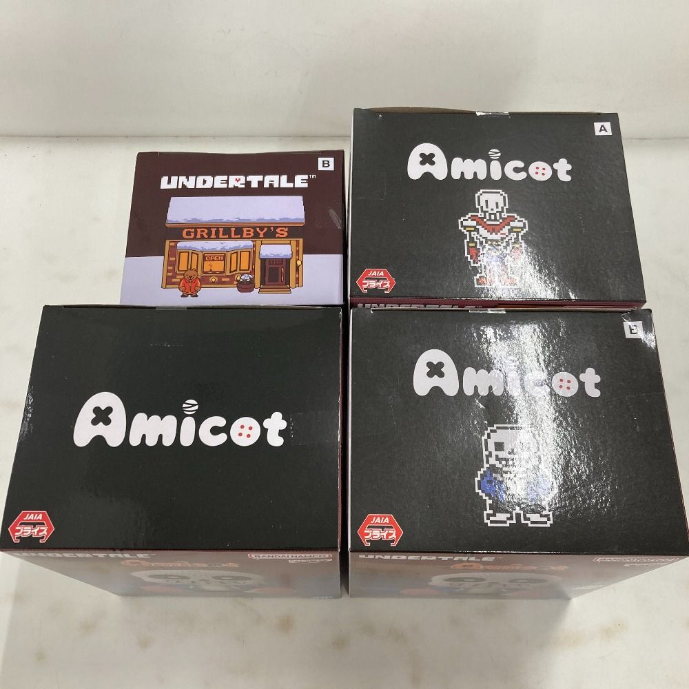 02w19025 UNDERTALE アンダーテール プライズフィギュア 4点