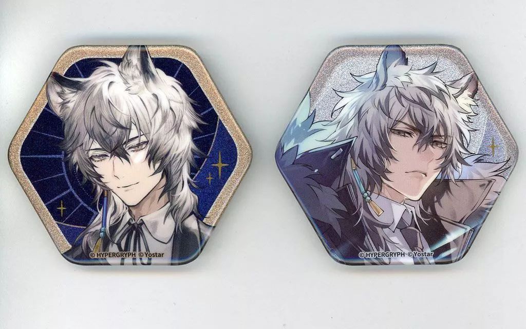 アークナイツ シルバーアッシュ 缶バッジ 不融氷 まとめ売り 中古】バッジ・ピンズ シルバーアッシュ 缶バッジセット 「CD アーク