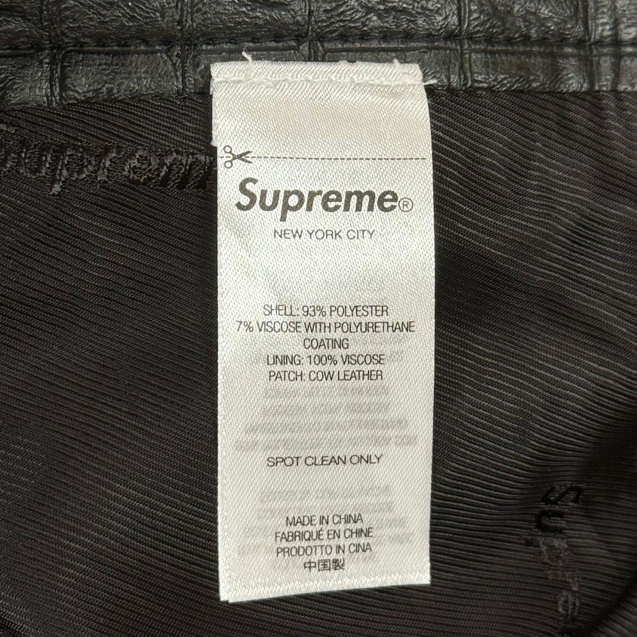 Supreme 22ss Faux Croc Painter Pant クロコ フェイク レザー Supreme 22ss Faux Croc Painter Pant クロコ フェイク レザー