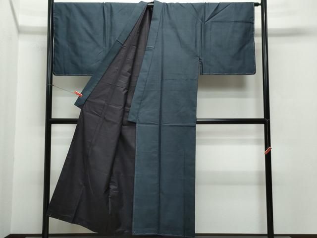 平和屋着物○男性 本場大島紬 アンサンブル 100亀甲 総詰め 正絹 逸品