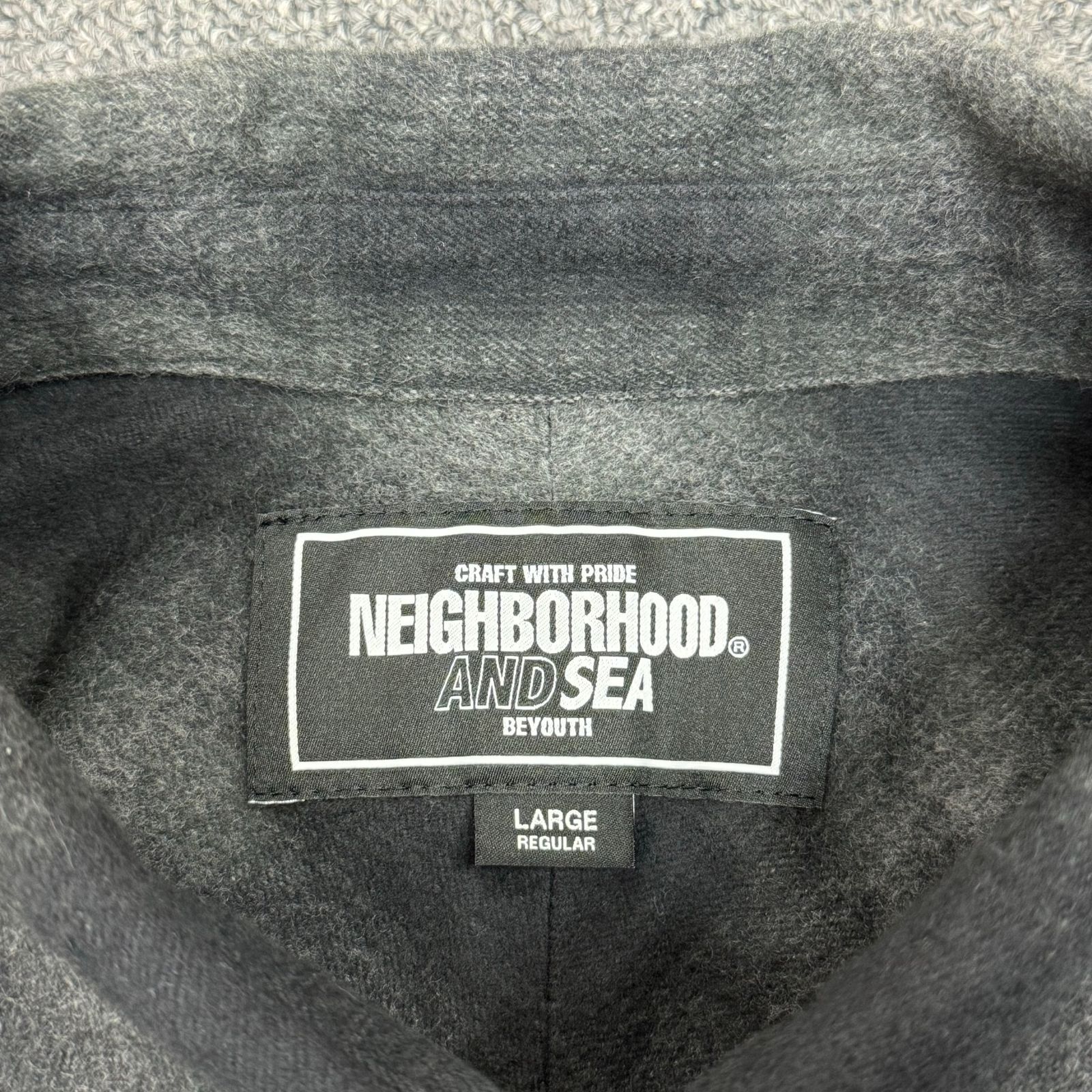 NEIGHBORHOOD NH X WIND AND SEA . OMBRE CHECK SHIRT LS 231AQWSN ...