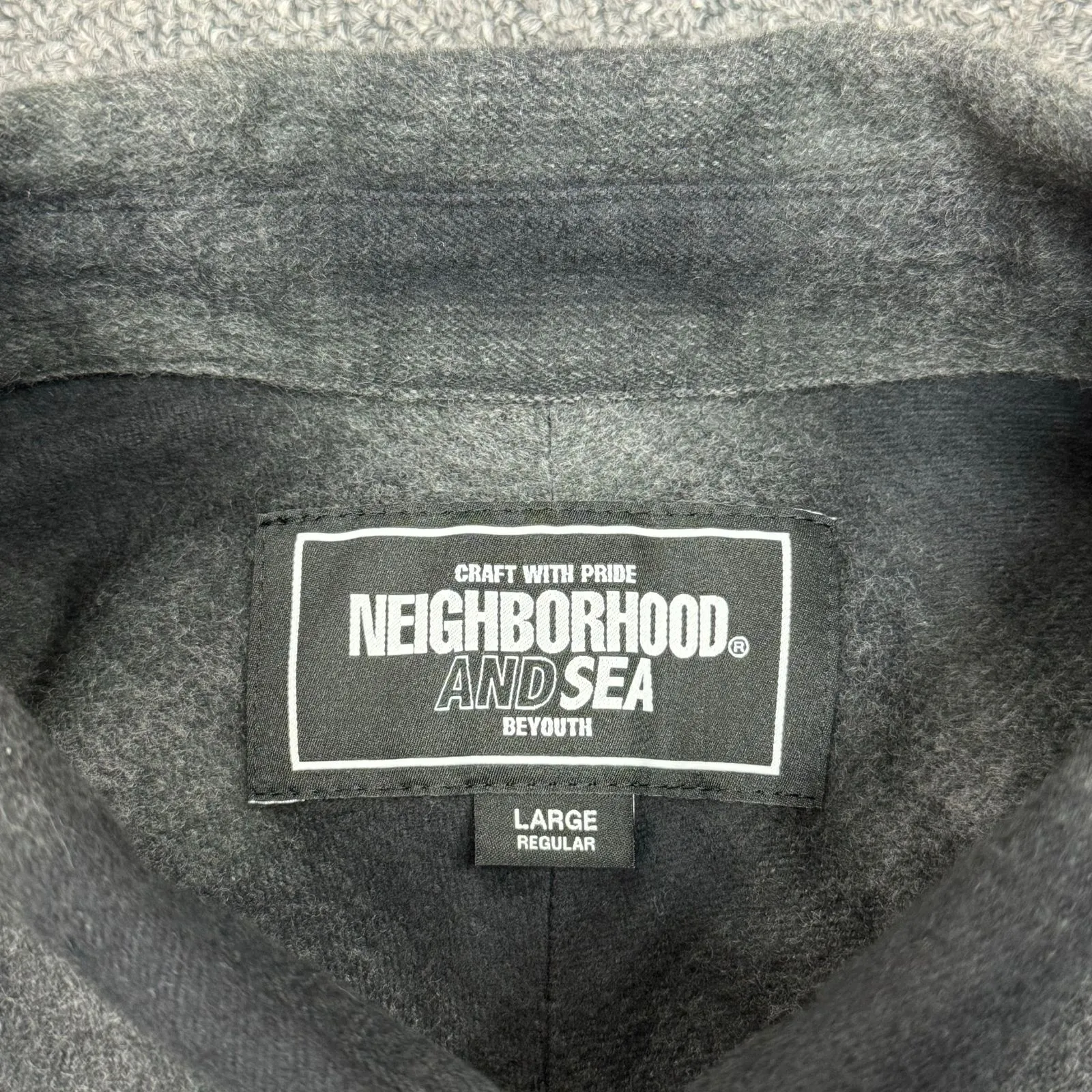 NEIGHBORHOOD NH X WIND AND SEA . OMBRE CHECK SHIRT LS 231AQWSN-SHM01S コラボ  チェックシャツ ウィンダンシー ネイバーフッド L 62731A|mercariメルカリ官方指定廠商|Bibian比比昂代買代購