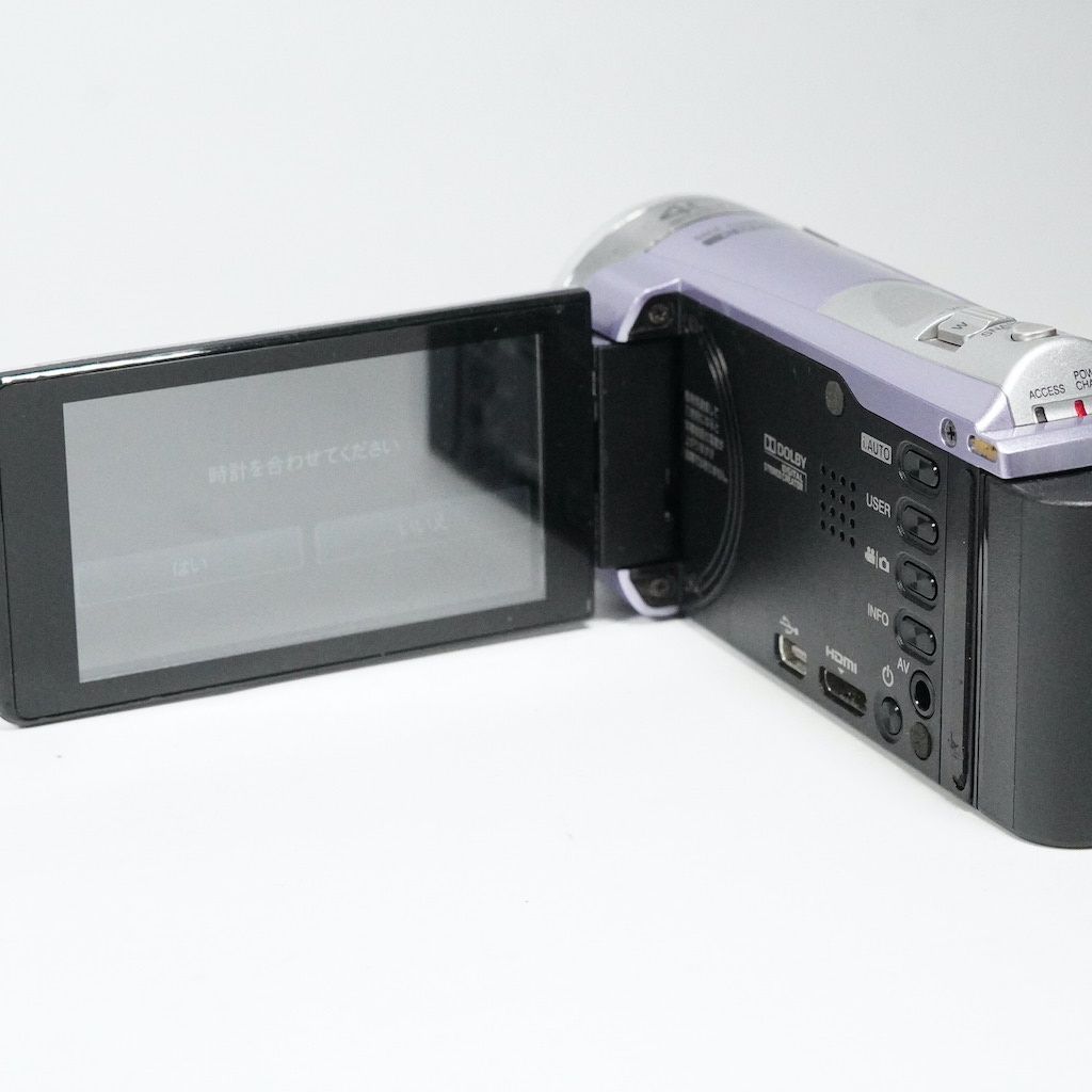 JVC Victor Everio GZ-HM33-V パープル 動作OK 返金保証 /2178 - メルカリ