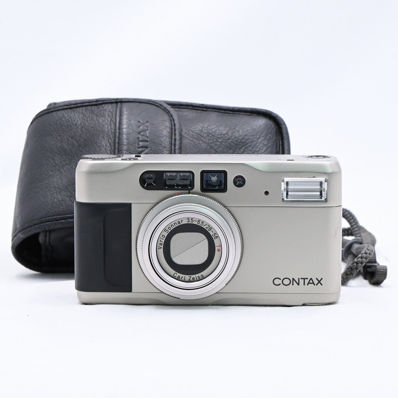 CONTAX TVS シルバー カメラ ケース付き