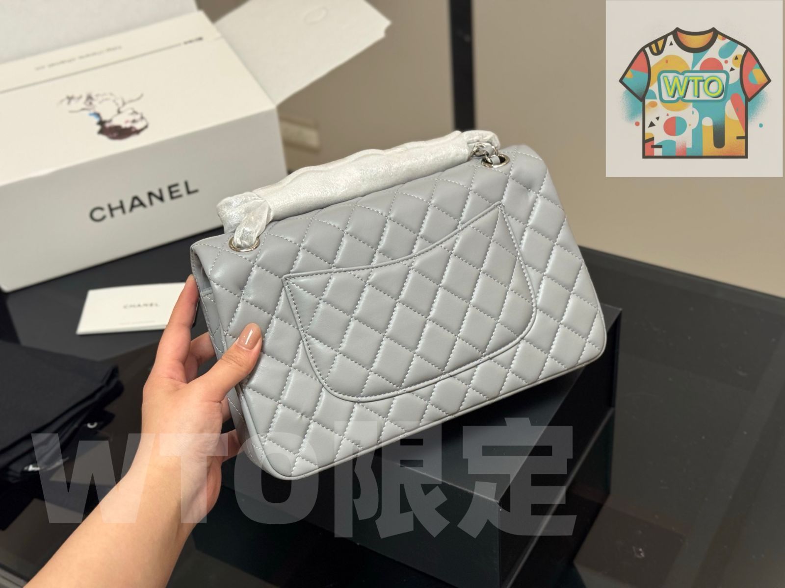 今日WTO】Chanel シャネル クラシックフラップバッグ 高級な羊