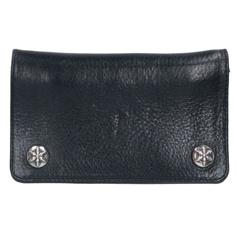 1ZIP|1ジップ スターボタンレザーウォレット財布