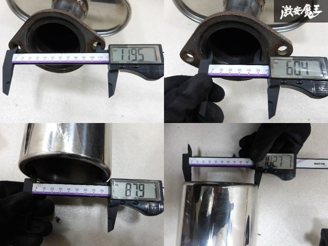 フジツボ FGK GJ 2 FP アテンザ セダン ステンレス マフラー リアピース リアマフラー 魔王 棚 車 バイク 自転車