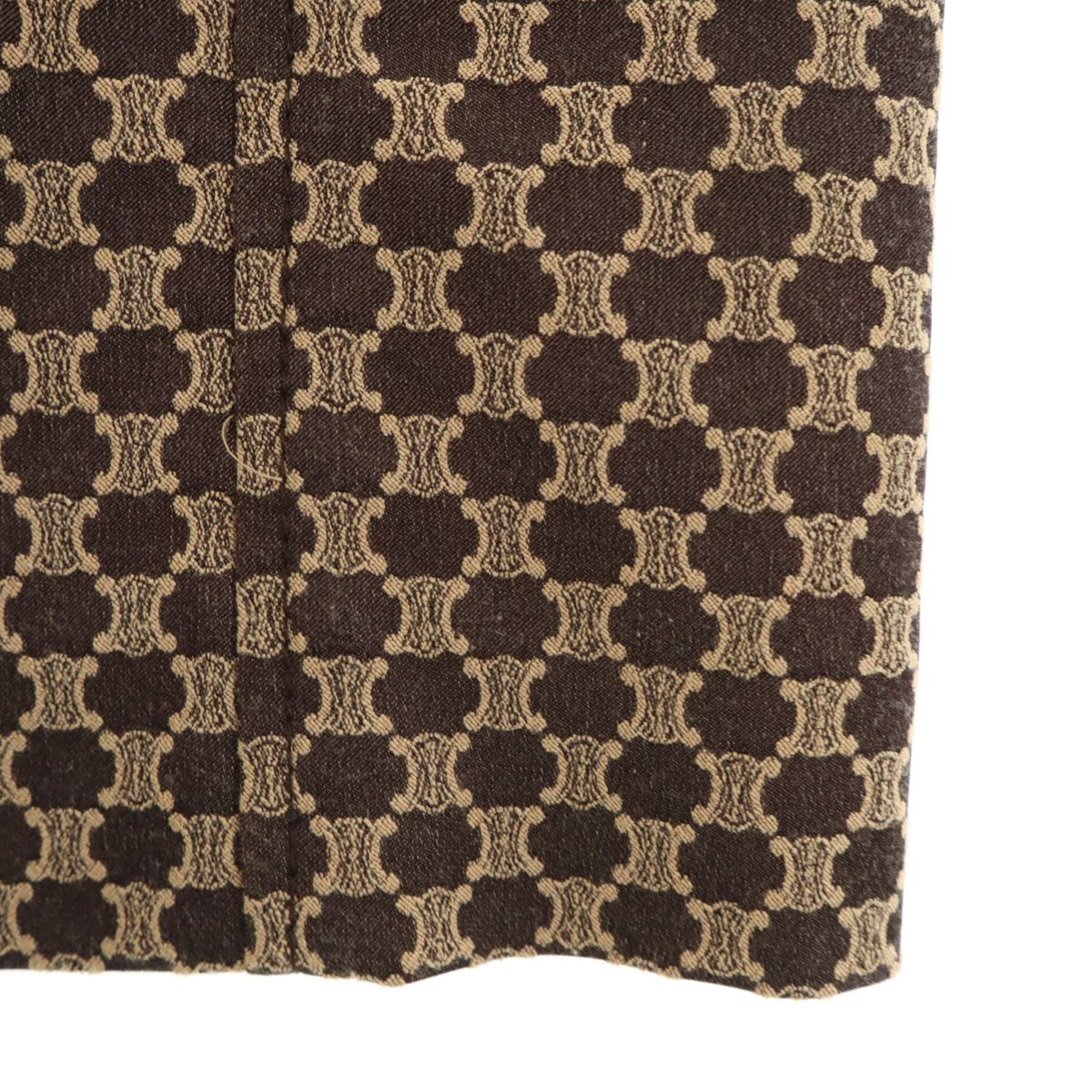 CELINE セリーヌ　マカダム柄　タイトスカート CELINE セリーヌ マカダム柄 ミディ丈 タイトスカート 38