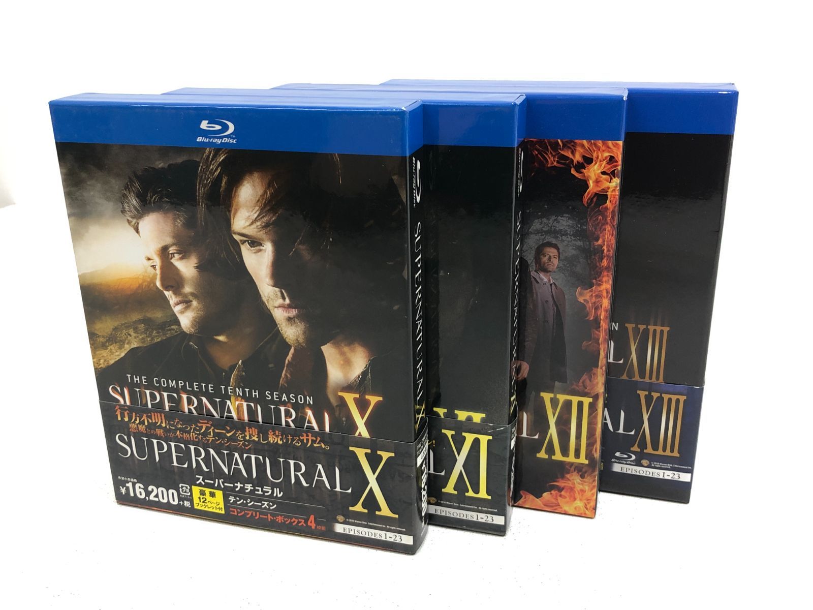 小牧店】SUPER NATURAL コンプリートBOX4つセット Blu-ray 【T302 