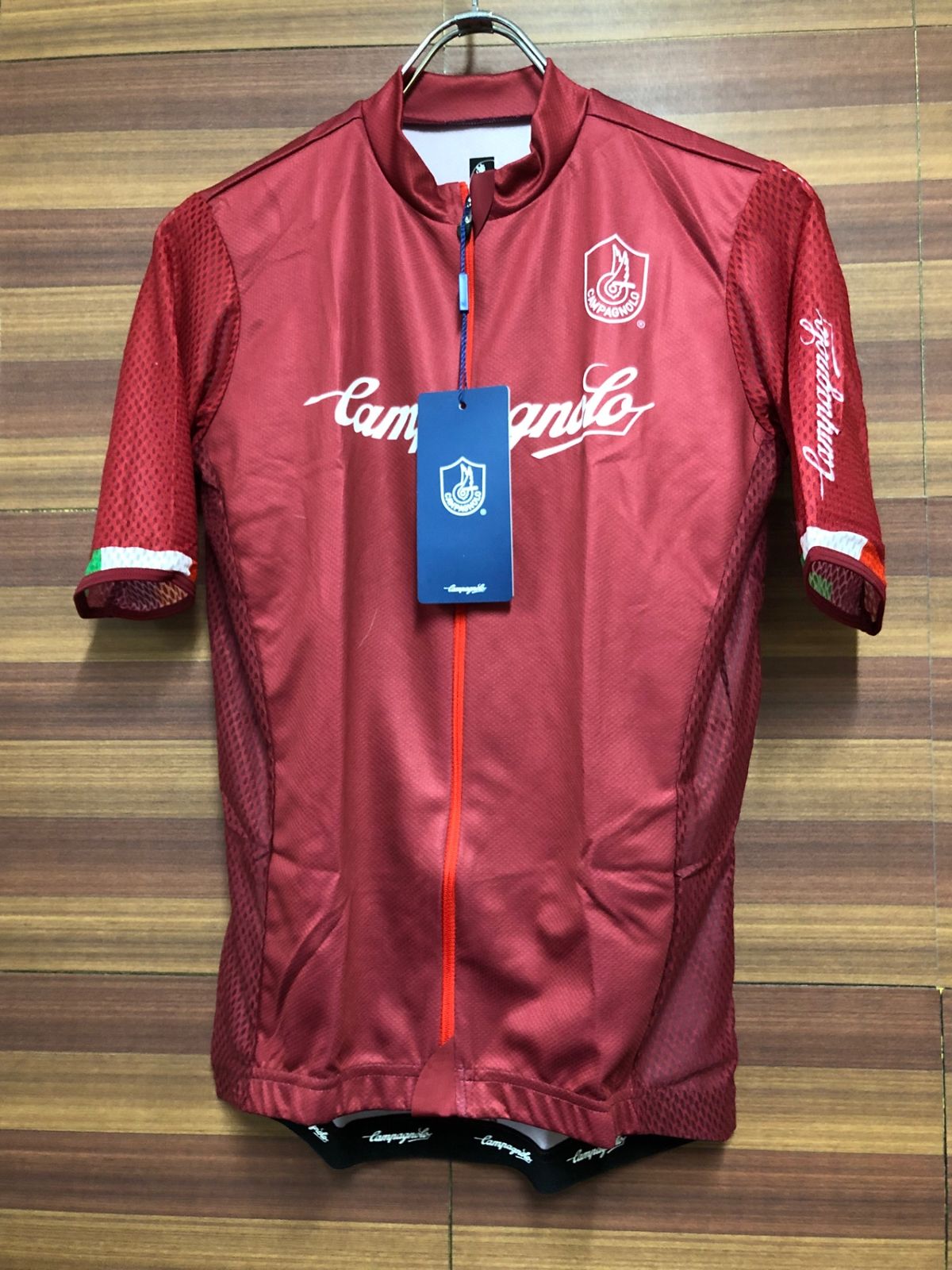 カンパニョーロ 半袖サイクルジャージ ウィメンズ（女性用）新品未使用 Lサイズ カンパニョーロ 半袖サイクルジャージ ウィメンズ（女性用）新品未使用