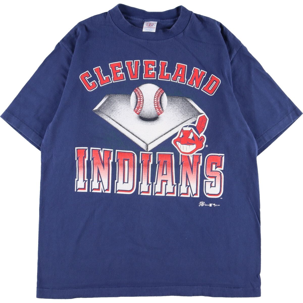 古着 90年代 GTS MLB CLEVELAND INDIANS クリーブランドインディアンス 