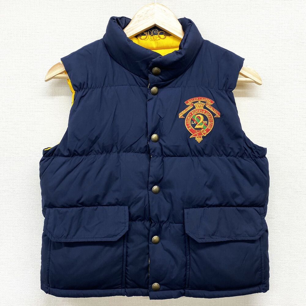 キッズ ラルフローレン RALPH LAUREN ダウンベスト リバーシブル