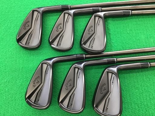 キャロウェイ X FORGED STAR 2025 BLACK 6S アイアンセット IR NS PRO 950GH neo フレックスS メンズ 男性用 右利き 右用 Cランク ゴルフクラブ