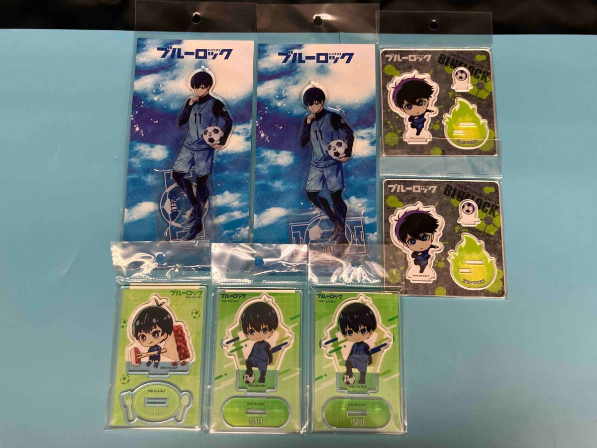 ブルーロック 潔世一 アクリルスタンド グッズまとめ売り 7点セット