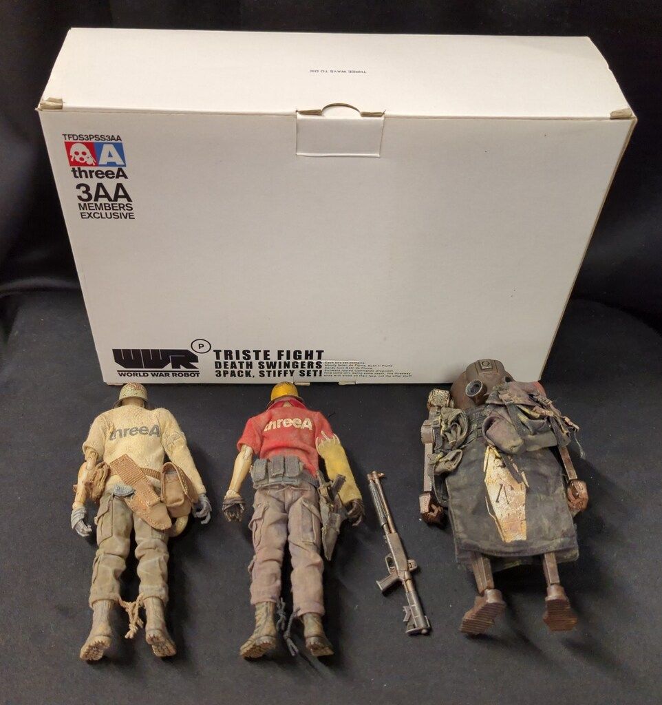 ThreeA WWRp TRISTE FIGHT DEATH SWINGERS 3PACK STIFFY SET