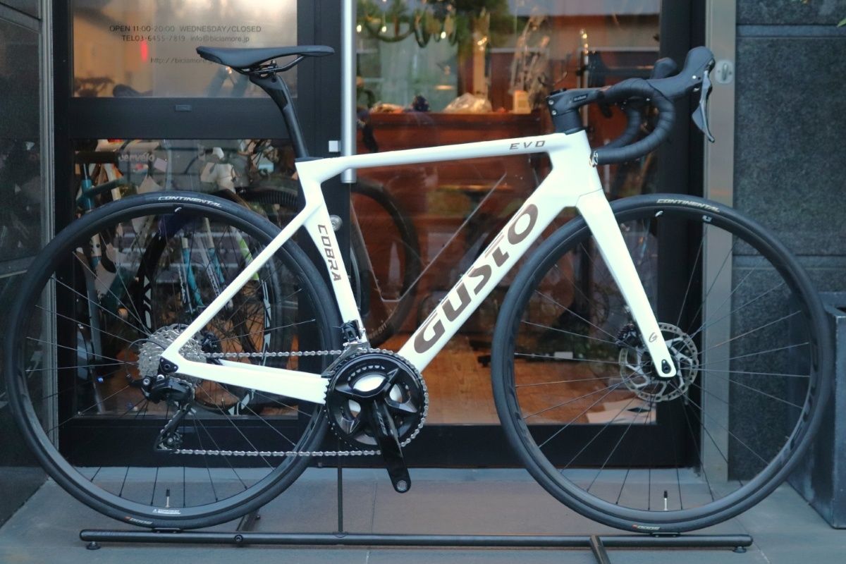 【超美品・使用ごく僅か】GUSTO COBRA XXSサイズ シマノ105 グスト GUSTO コブラ COBRA Sport 2022モデル XXSサイズ シマノ