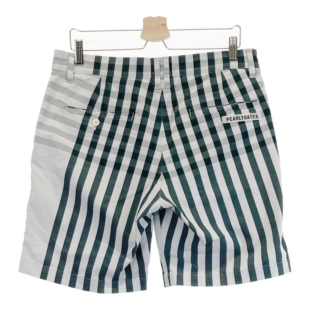 サイズ 5 PEARLY GATES パーリーゲイツ ハーフパンツ チェック グリーン系 240101204635 ゴルフウェア メンズ ストスト