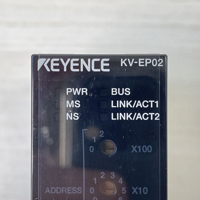 KV-EP02 EtherNet/IP 対応通信ユニット プログラマブルコントローラ キーエンス 【未使用 開封品】 □K0042821 - メルカリ