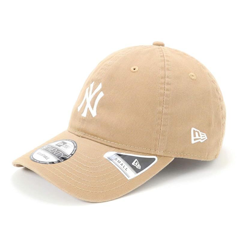 【特価商品】[ニューエラ] キャップ 9TWENTY Small クロスストラップ ウォッシュドコットン ニューヨーク・ヤンキース NYカーキ