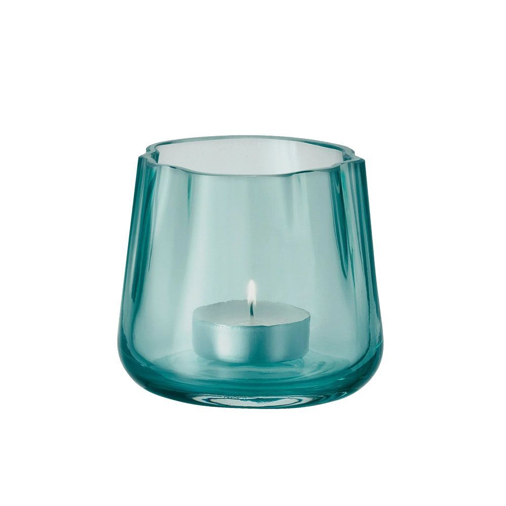 LSA Lagoon Tealight H er - Vase G1706-08-895 グリーン H8cm LLG11 エルエスエー フラワーベース キャンドルホルダー 花器 花瓶