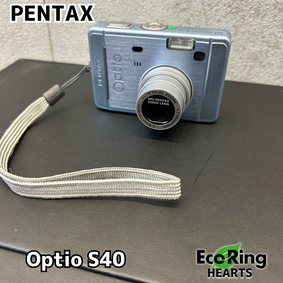 稼動品 PENTAX ペンタックス Optio S40 デジカメ KGID