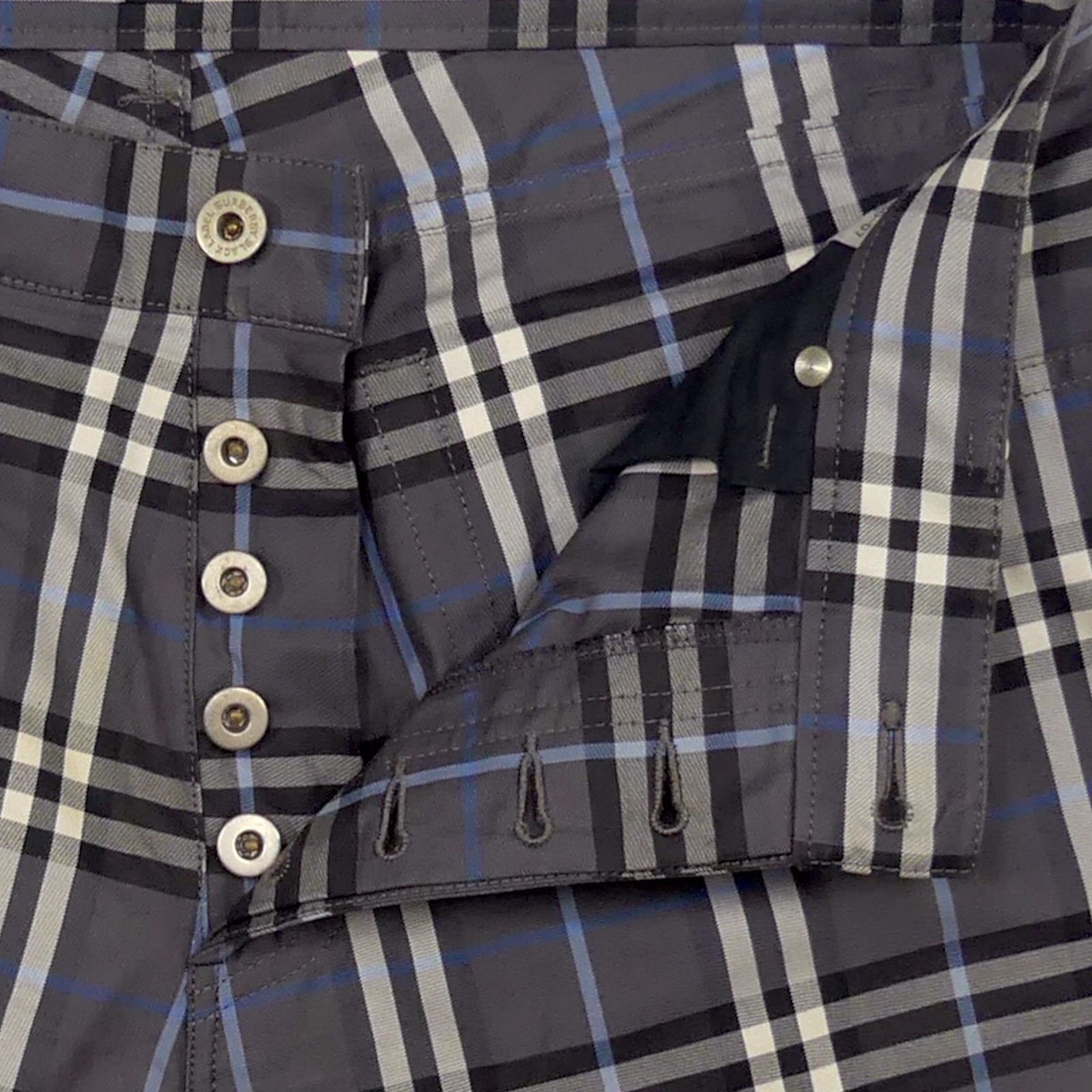 【美品】【82】BURBERRY BLACK LABEL チェックパンツ メンズ BURBERRY BLACK LABE 廃盤 バーバリーブラックレーベル チェック