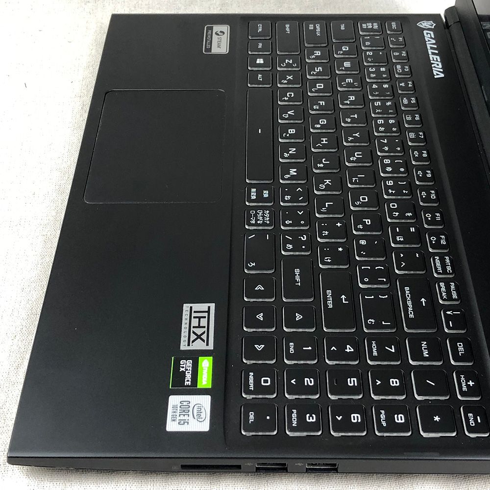 THIRDWAVE GROUP - ◆ジャンク品・本体のみ◆ゲーミングノートPC パソコン GALLERIA ガレリア GCL1650TGF【i5-10300H・GTX1650Ti・16GB・SSD256GB】★OSなし・起動不可/LT-JUNK-250258（035043） GALLERIA GCL1650TGFのレビュー｜約10万円のゲーミングノート
