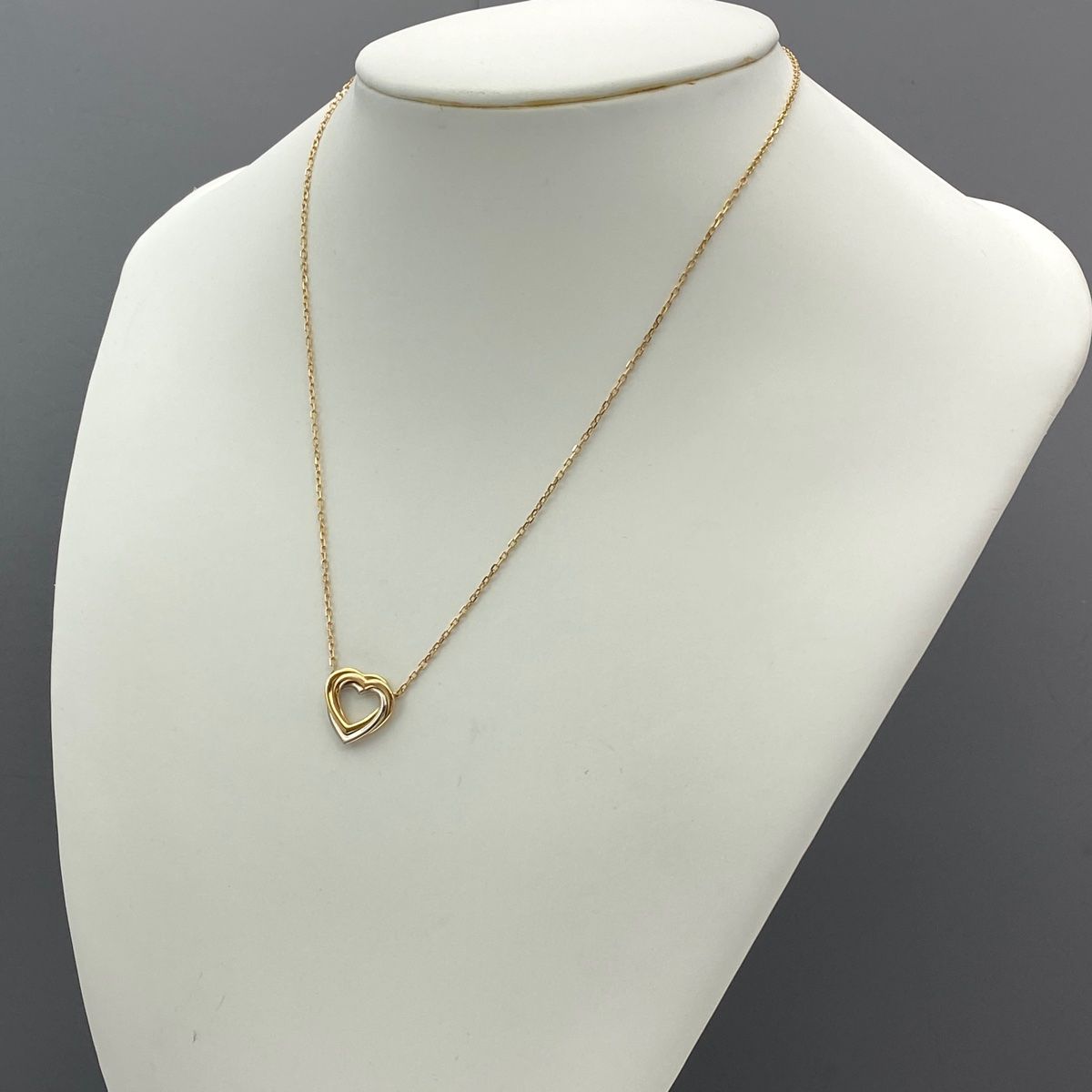 Cartier トリニティ　ハート　ネックレス Cartier カルティエ 貴金属・宝石 トリニティネックレス