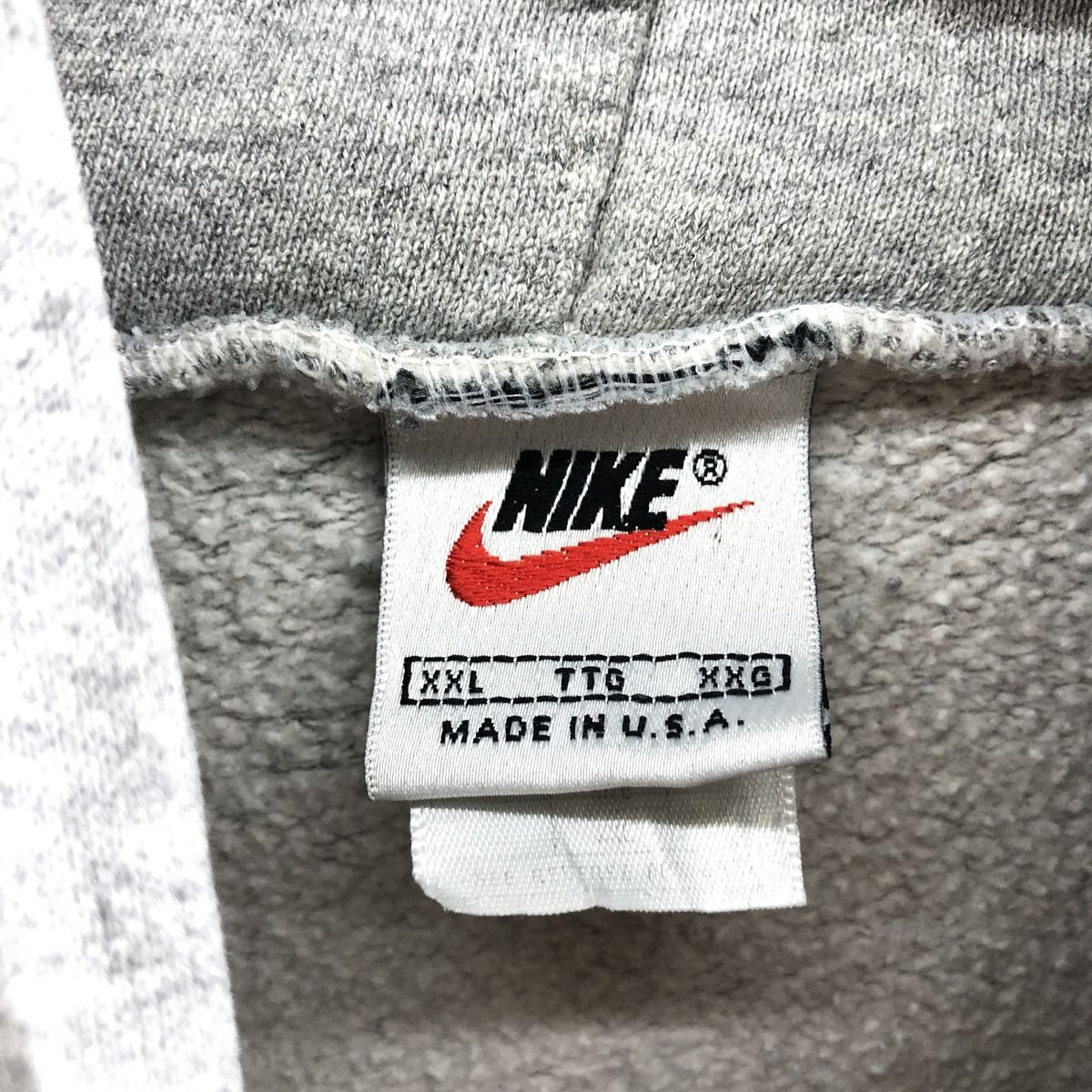 古着 90年代 ナイキ NIKE センターロゴ バックロゴ スウェットプル 
