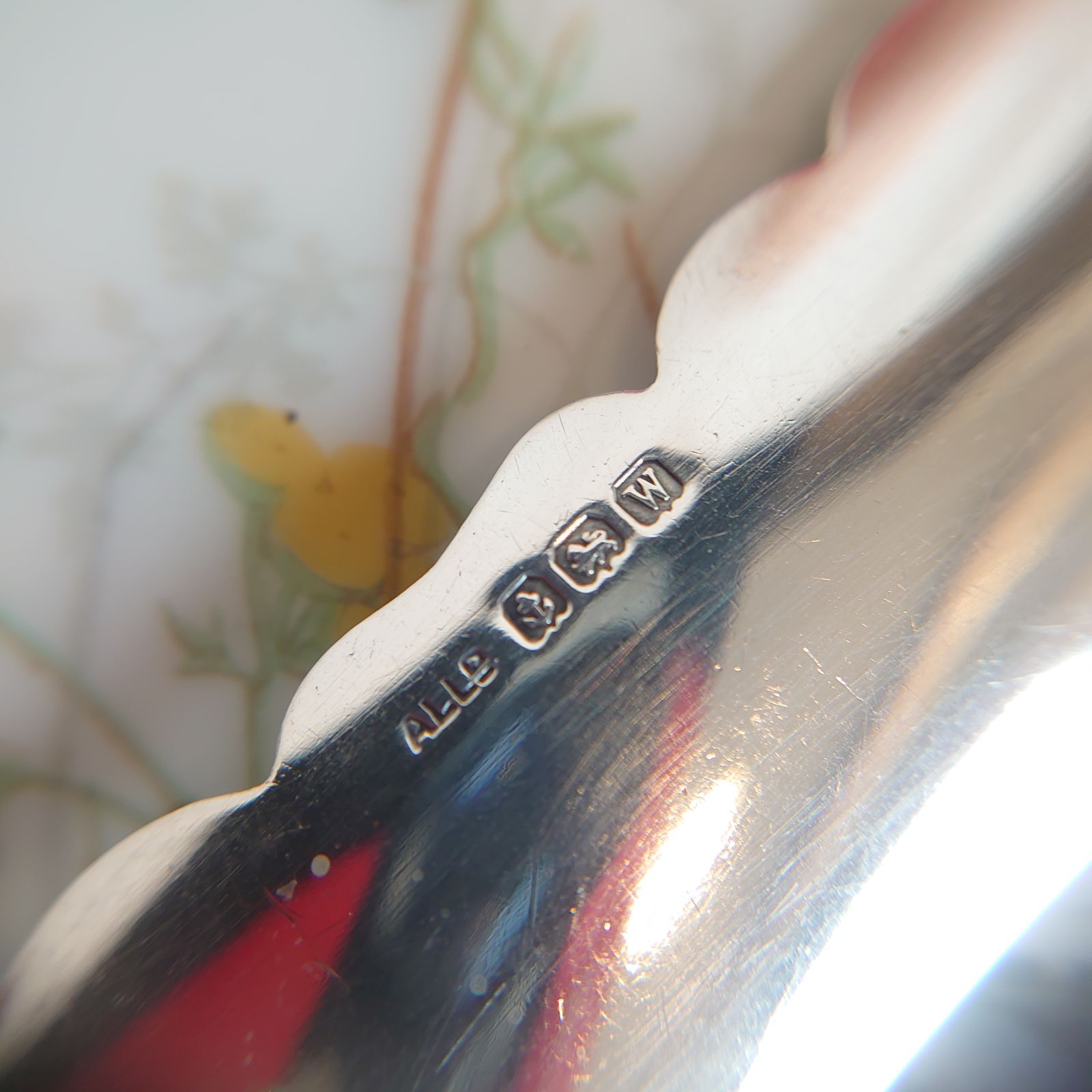 白蝶貝 純銀 アンティーク バターナイフ マザーオブパール - メルカリ