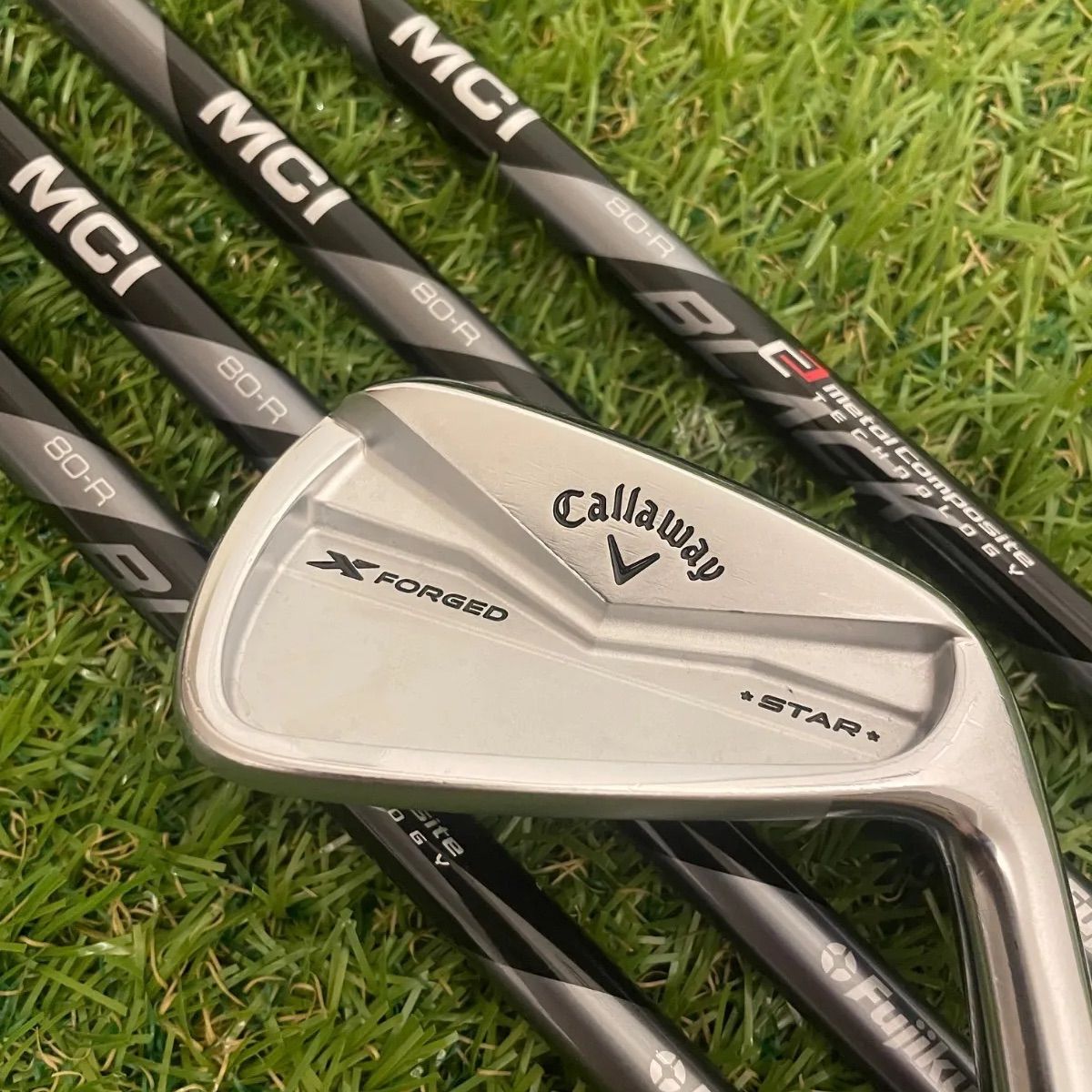 Callaway X FORGED STAR アイアンセット 6-9 P 5本セット MCI 80 R キャロウェイ