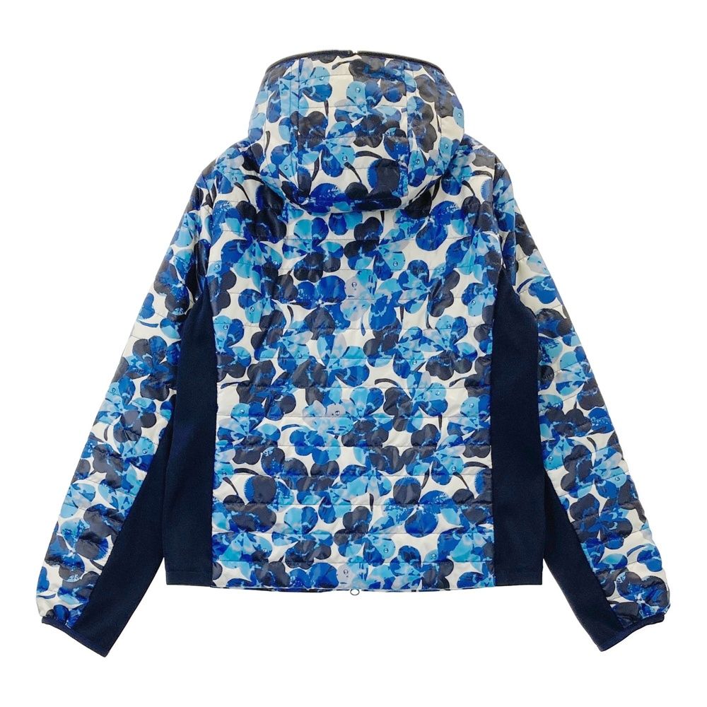 サイズ 40 ARCHIVIO アルチビオ 中綿ジャケット 花柄 ブルー系 240101495789 ゴルフウェア レディース ストスト