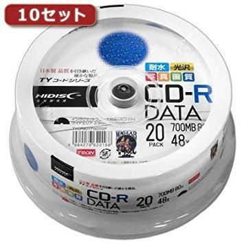 5営業日で発送 HIDISC TYCR80YPW20SPX10