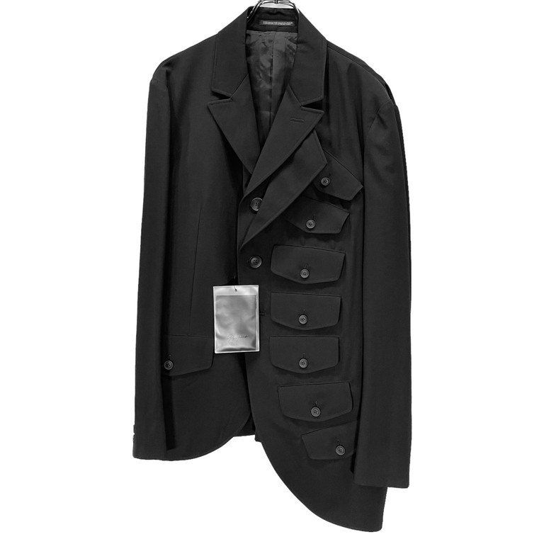 Yohji Yamamoto Pour Homme 19SS ウールギャバジン多重フラップ