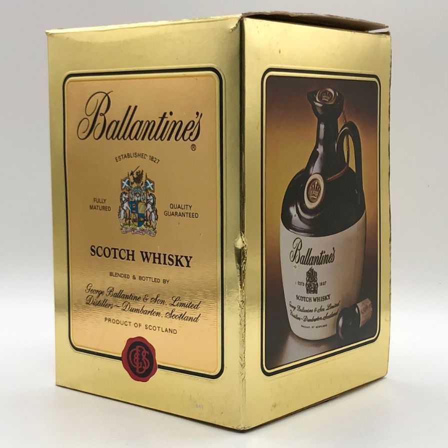 バランタイン 陶器ボトル 750ml 43% 未開栓 - メルカリ