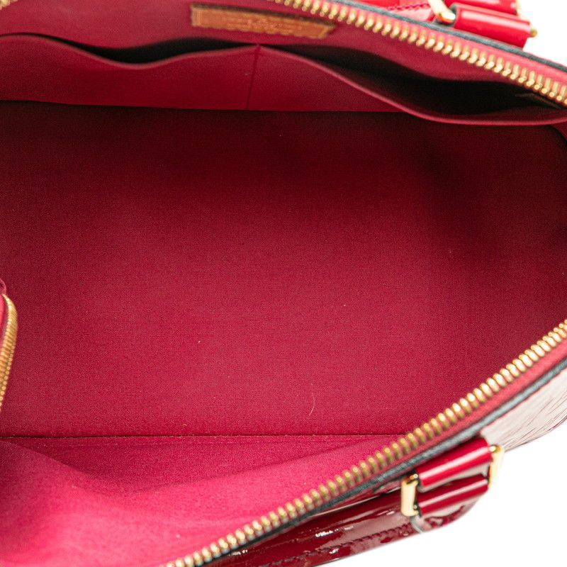 ルイ ヴィトン モノグラム ヴェルニ アルマPM M91693 ルージュグル  