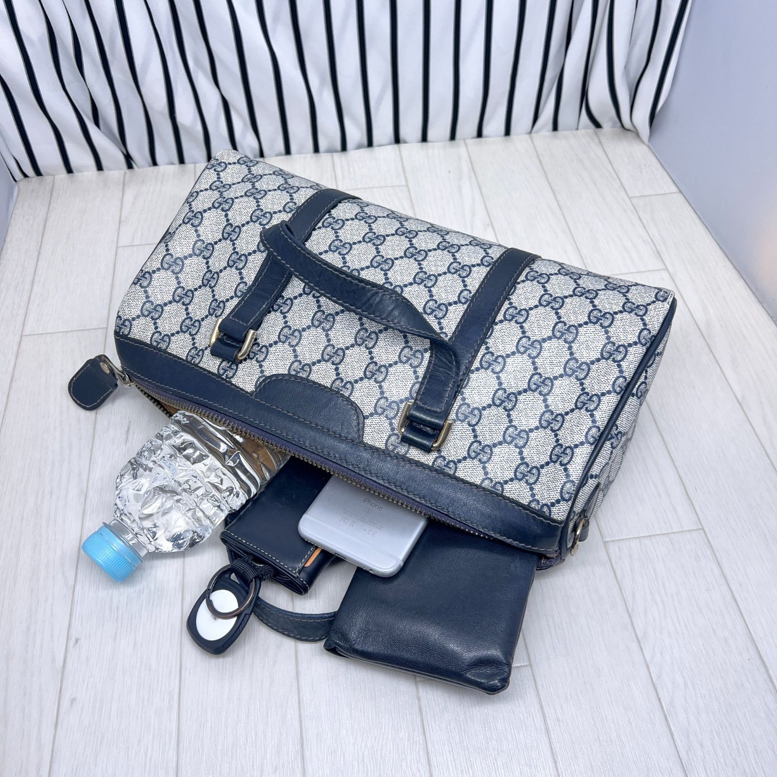 【美品】GUCCI オールドグッチPVCボストンバッグ 格安】GUCCI オールドグッチPVCボストンバッグ - メルカリ