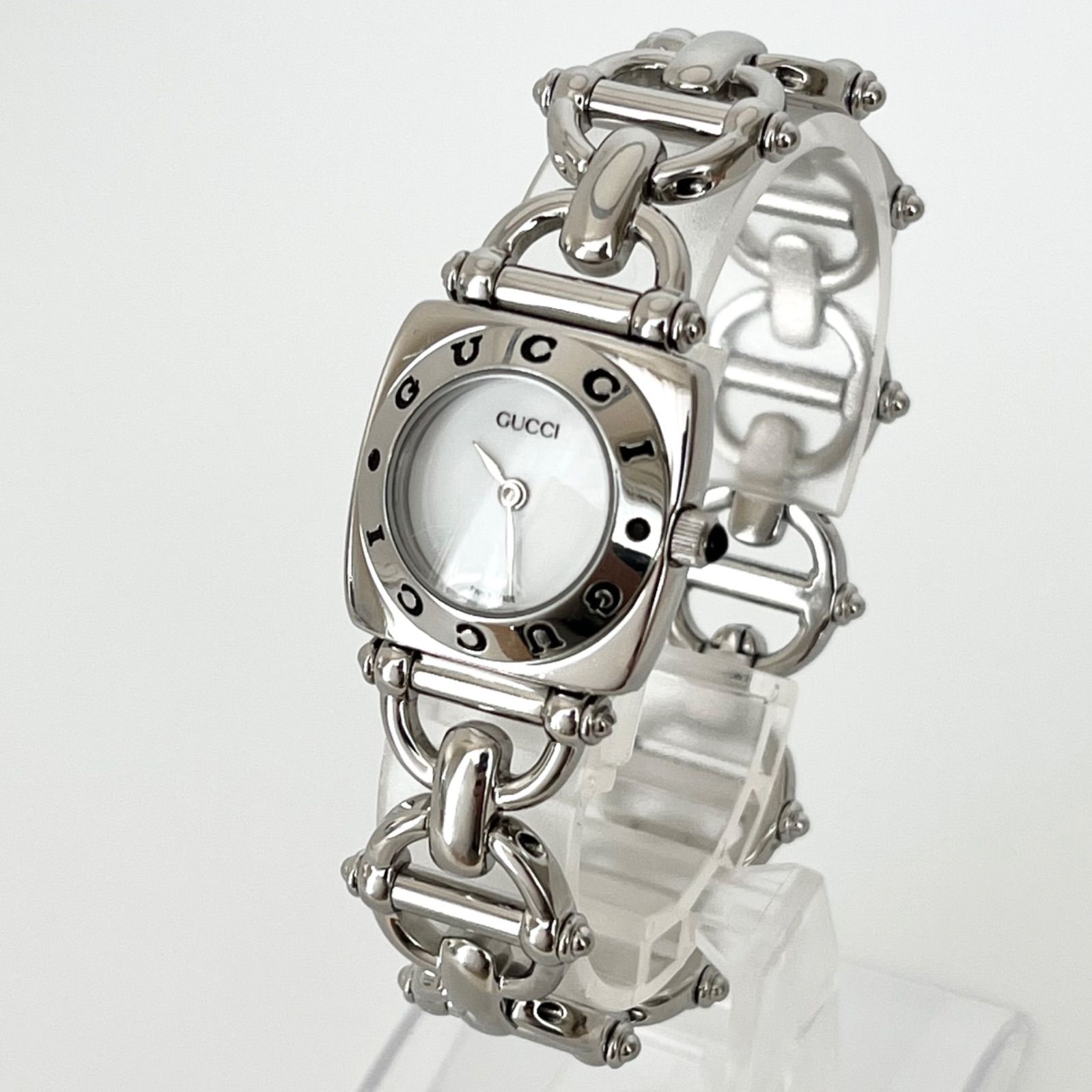 品多く グッチ s1579 電池新品 腕時計 女性用 6400L GUCCI 時計 - www 