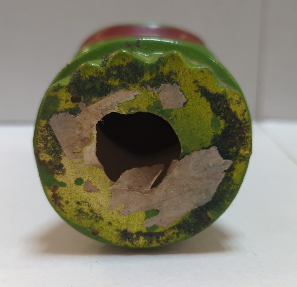 陶器製貯金箱 カエル/青マフラー 130mm