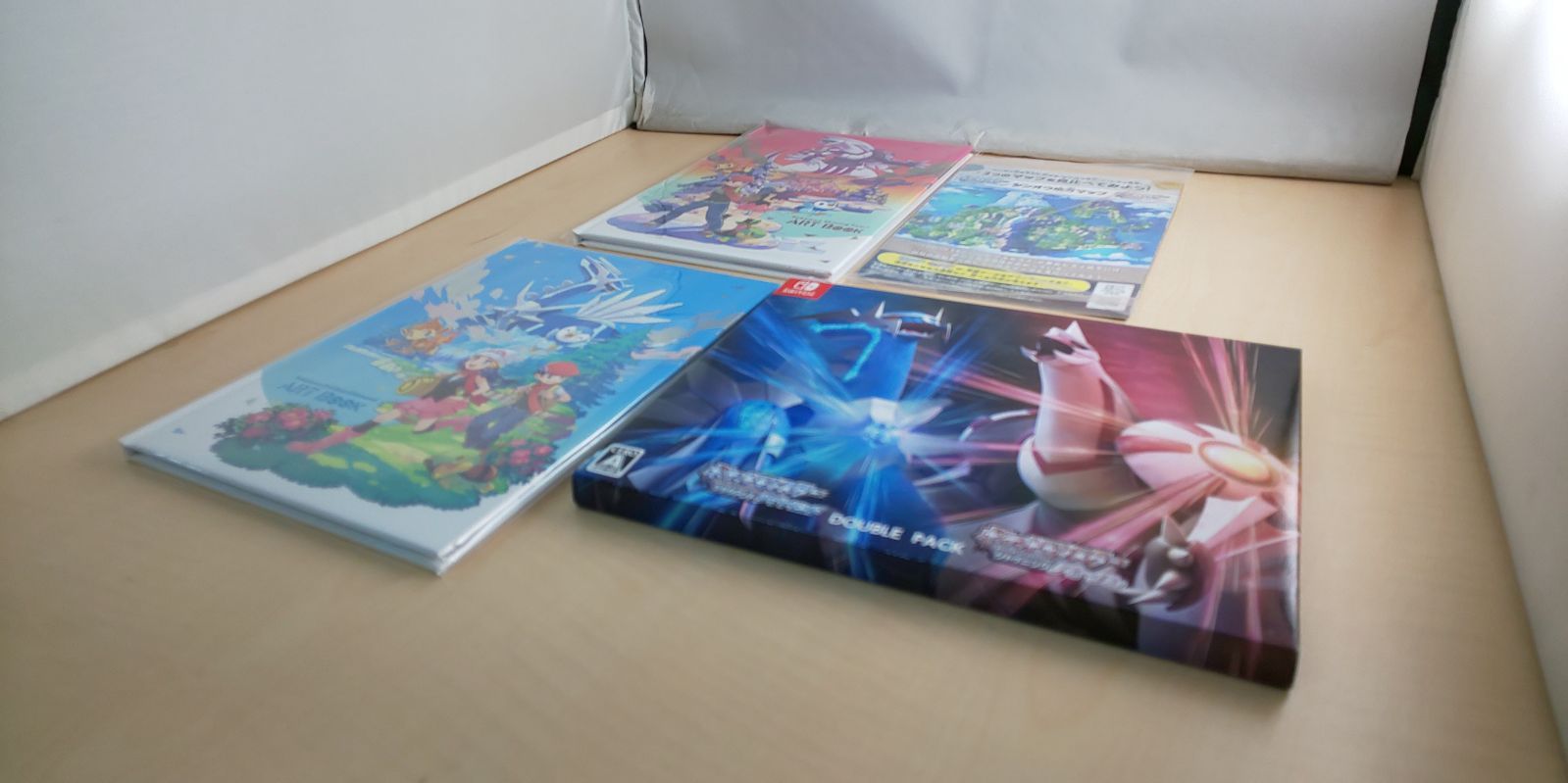 ポケットモンスター ダイアモンド パール ダブルパック+アートブック+おまけ ポケモンセンターで『ポケットモンスター ブリリアント