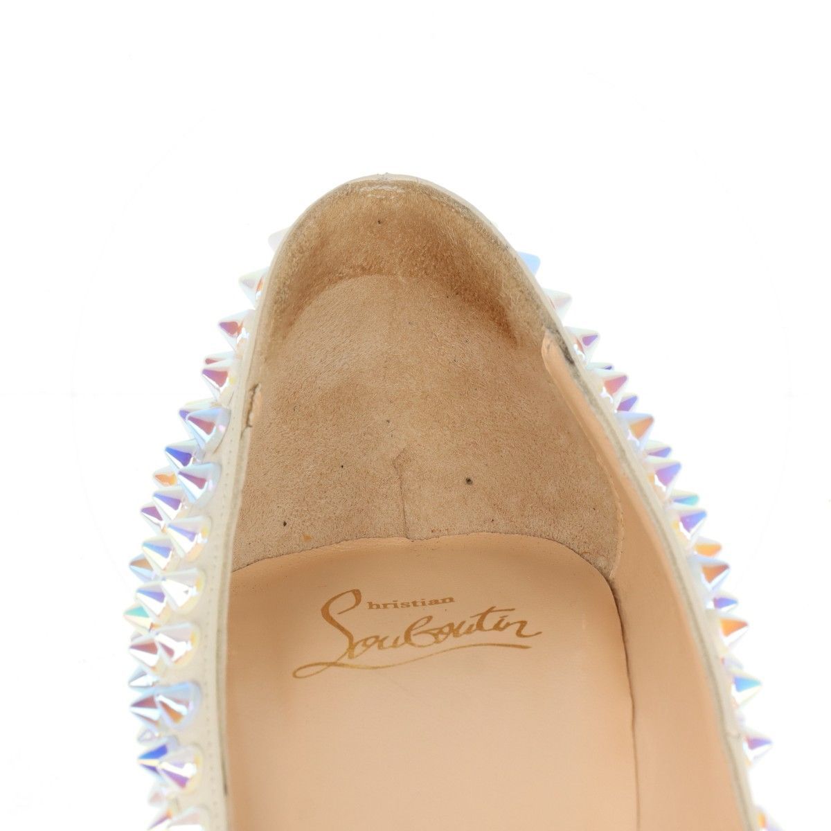 Christian Louboutin クリスチャンルブタン UNE PLUME SPIKES 140 KID 
