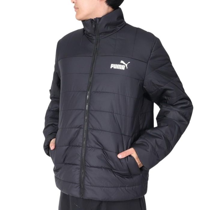 【新品・5営業日で発送】PUMA プーマ ESS+_パデッドジャケット (672412) 色 : PUMA_BLACK サイズ : XXL 