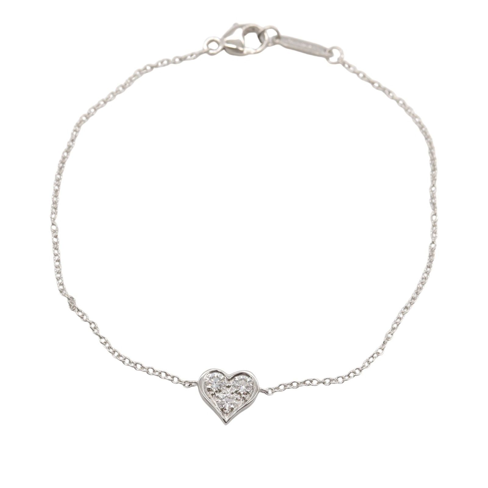 TIFFANY＆CO ティファニー センチメンタルハート 3Pダイヤ ブレスレット ブレスレット
