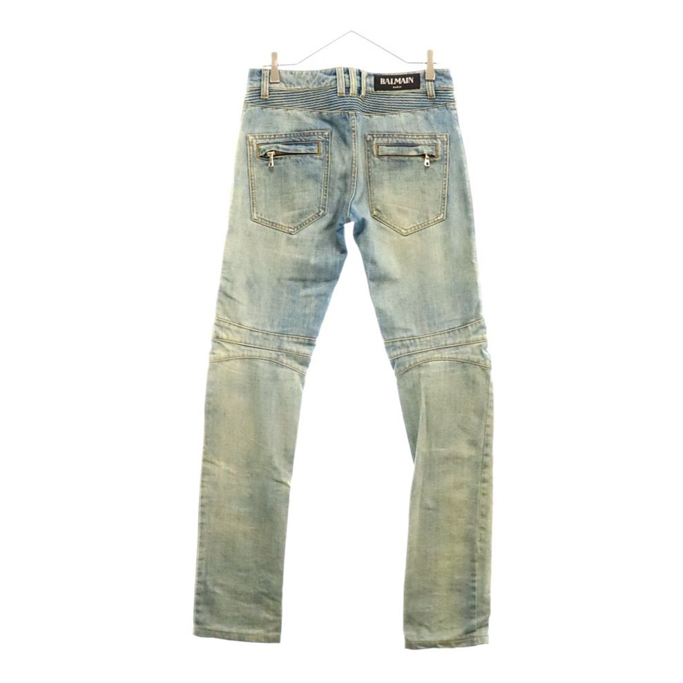 BALMAIN (バルマン) 13SS ヴィンテージウォッシュ加工バイカーデニム